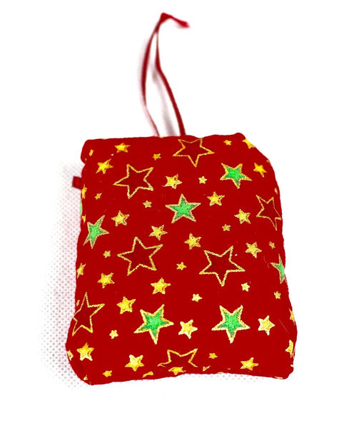 Red Stars Tiny Secret Pillow