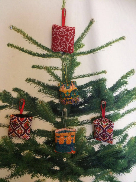 Red Stars Tiny Secret Pillow